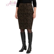 Dreamstar Rok 103 Tango leaf Bruin Zwart Dreamstar Rok 103 Tango leaf Bruin Zwart
